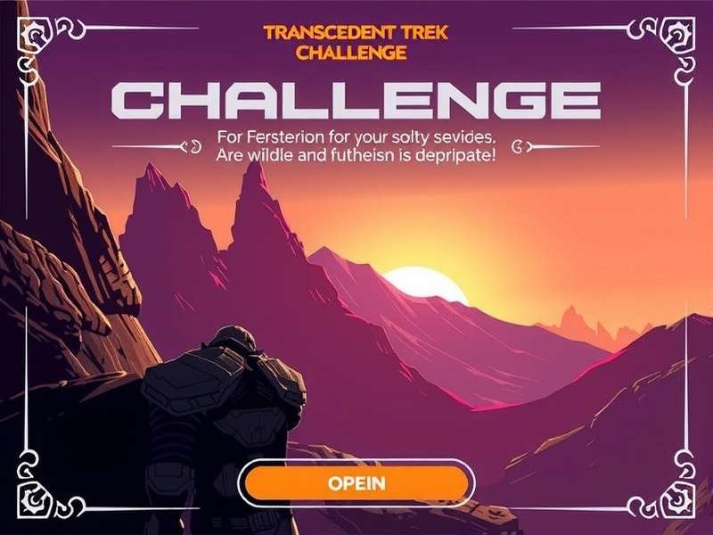 Transcendent Trek Challenge Gameplay